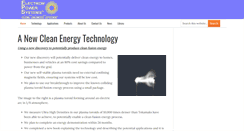 Desktop Screenshot of electronpowersystems.com
